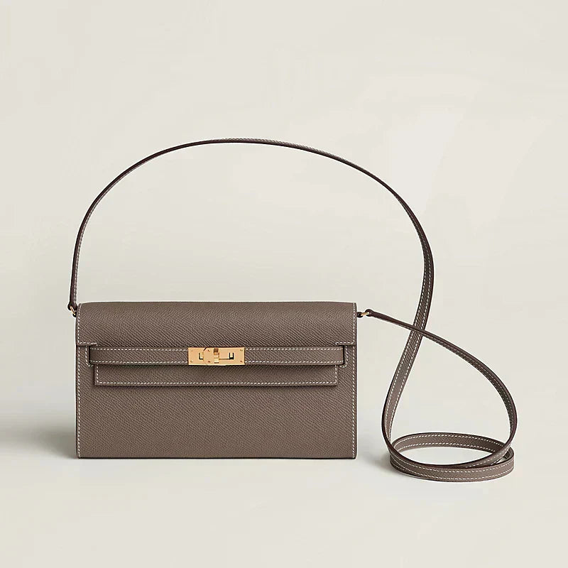 Kelly Classique To Go wallet Gold Harrdware