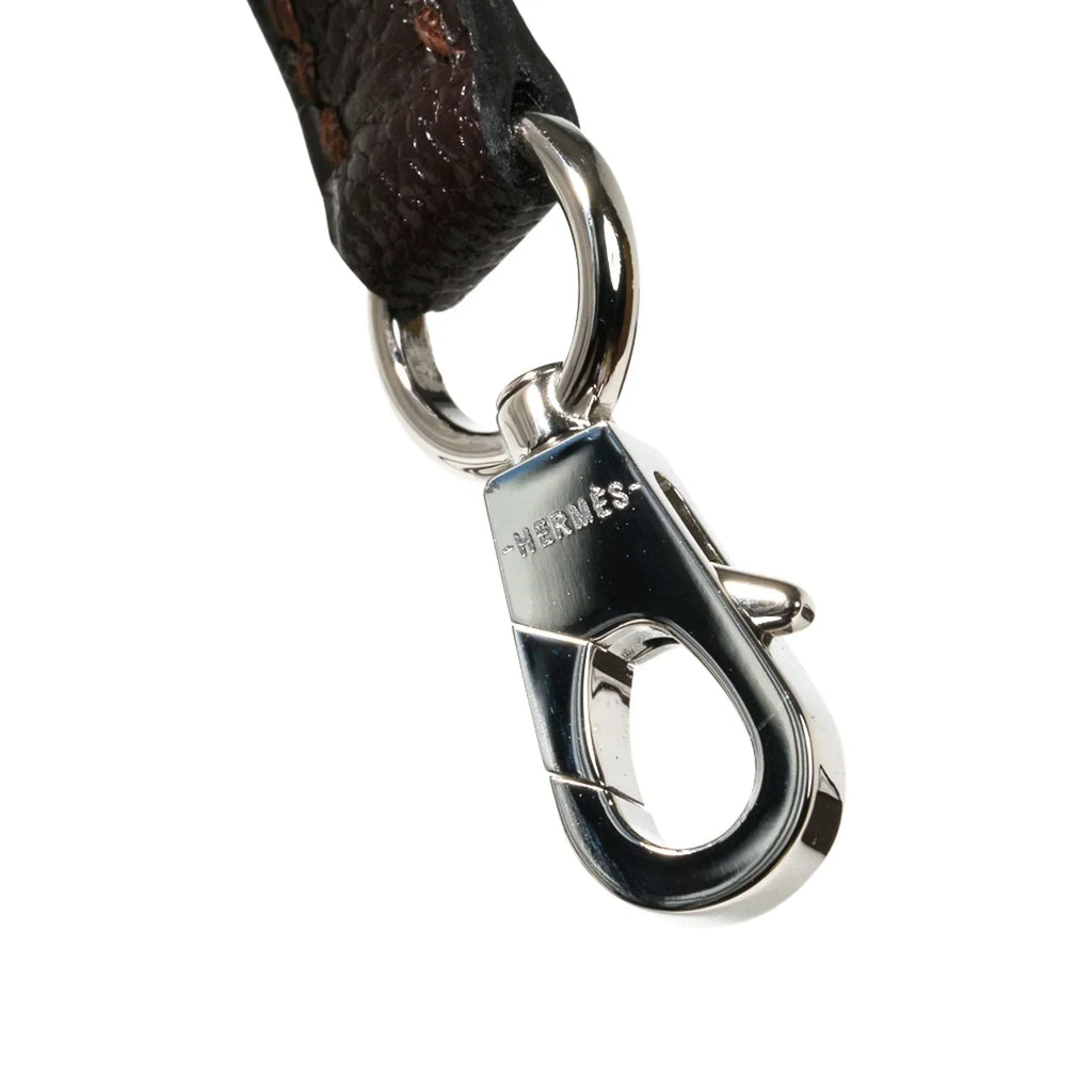 Kelly 20 Bi-Color Mini Sellier Bag Havane / Etrusque Chevre Palladium