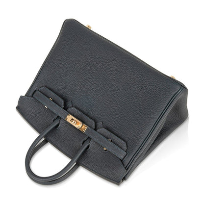 Birkin 25 Bag Vert Rousseau Togo Gold Hardware