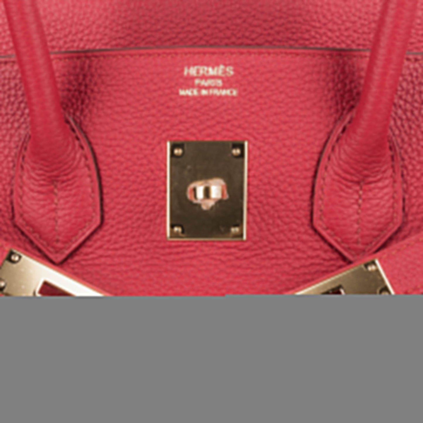 Birkin 35 Bag Vermillion Togo Leather with Gold Hardware