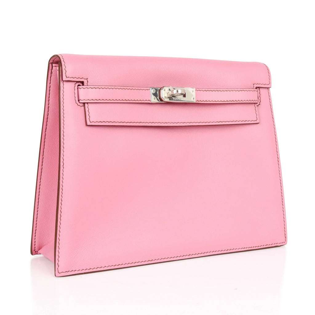Kelly Danse Bag 5P Pink Swift Palladium