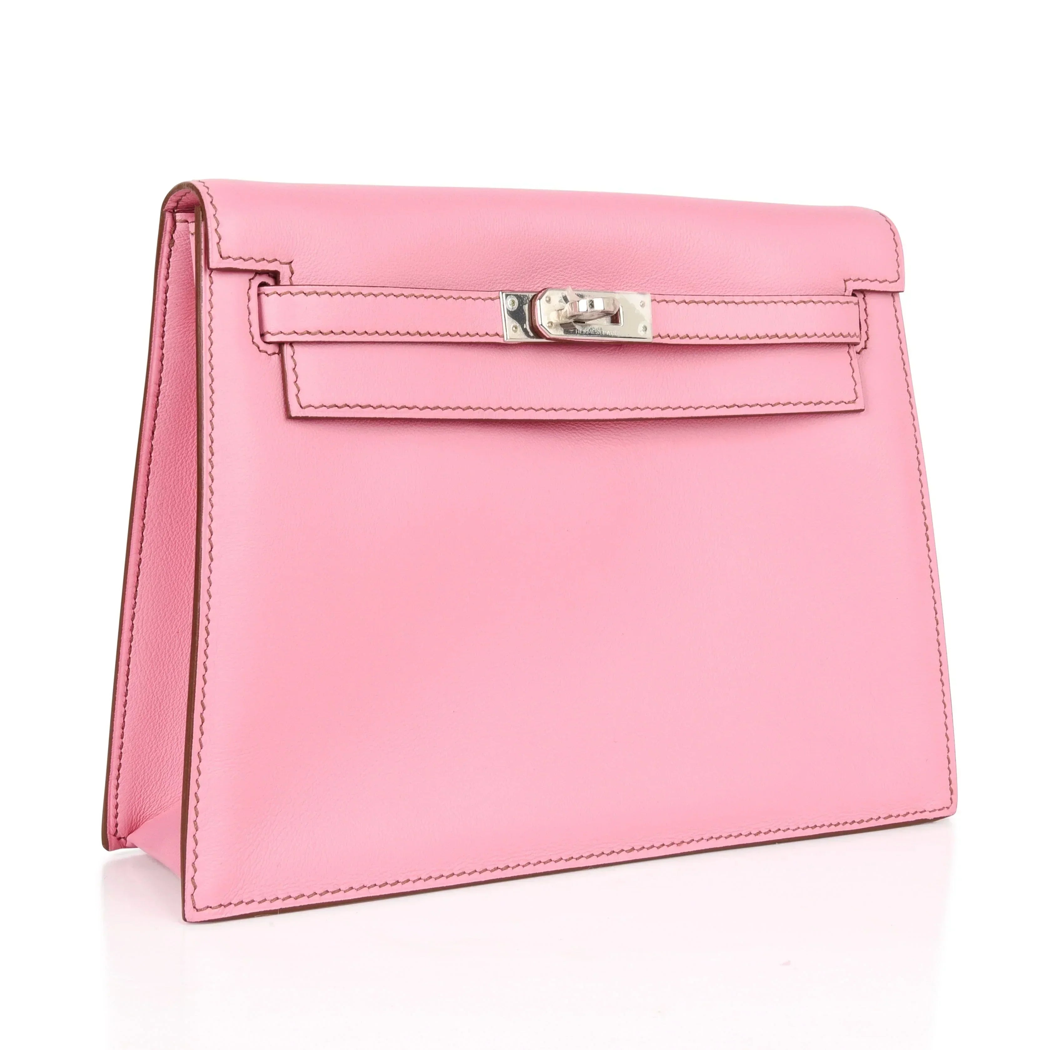 Kelly Danse Bag 5P Pink Swift Palladium