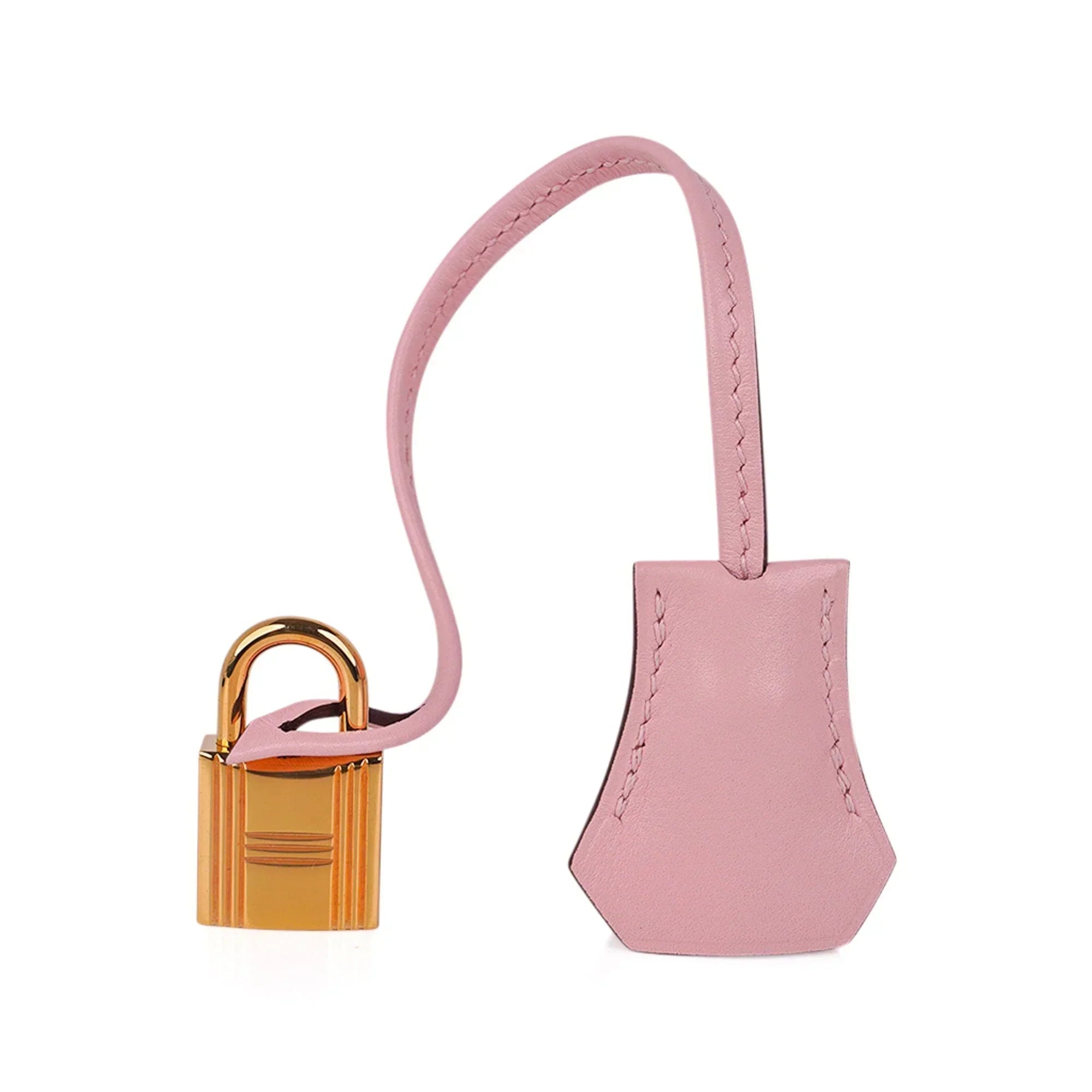 Kelly 28 Bag Rose Sakura Gold Hardware Swift Leather