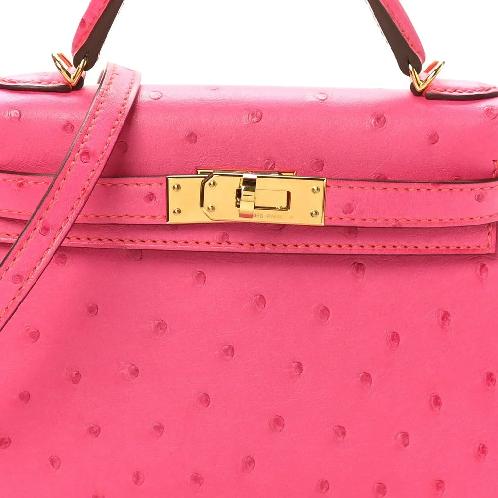 Kelly Sellier Mini 20 Rose Pop Orange Poppy gold Hardware
