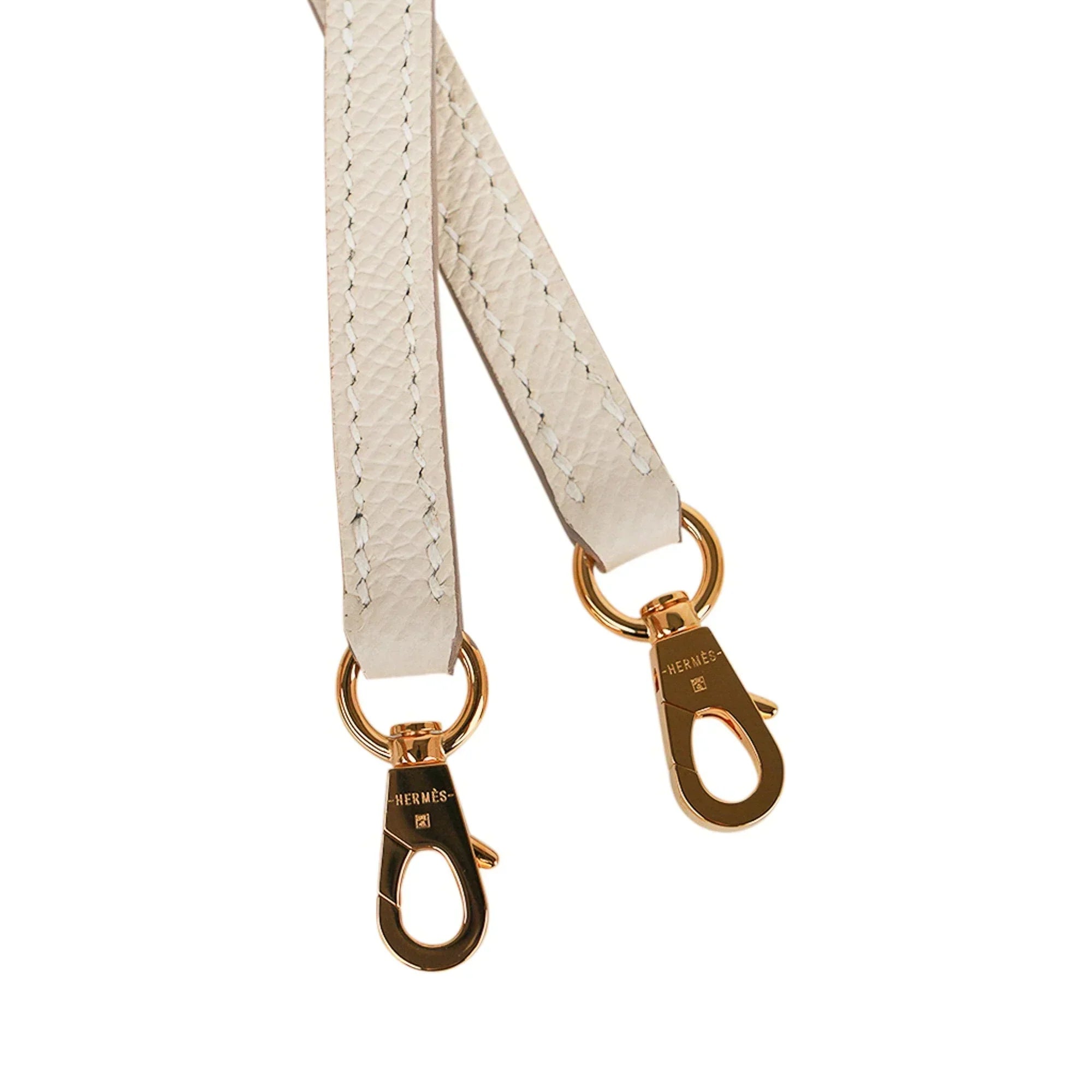 Kelly 20 Mini Sellier Bag Craie Epsom Leather Gold Hardware