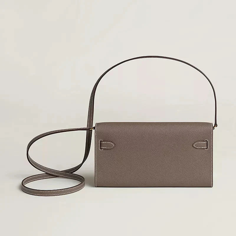 Kelly Classique To Go wallet Gold Harrdware