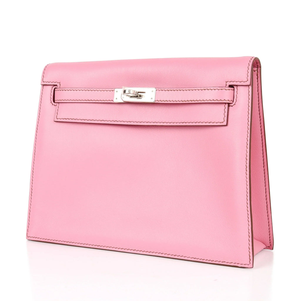 Kelly Danse Bag 5P Pink Swift Palladium