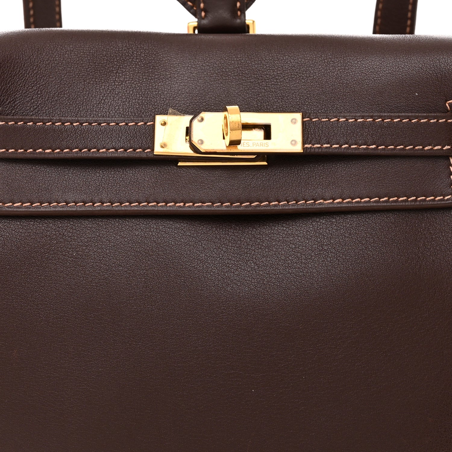 Kelly Ado Backpack 20 Chocolate Gulliver Palladium Hardware