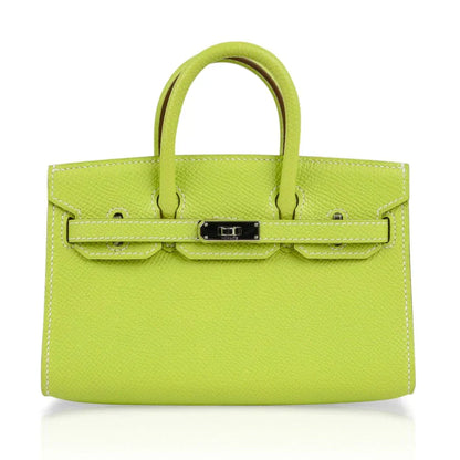 Birkin Tiny Bag Miniature Micro Kiwi Epsom Limited Edition