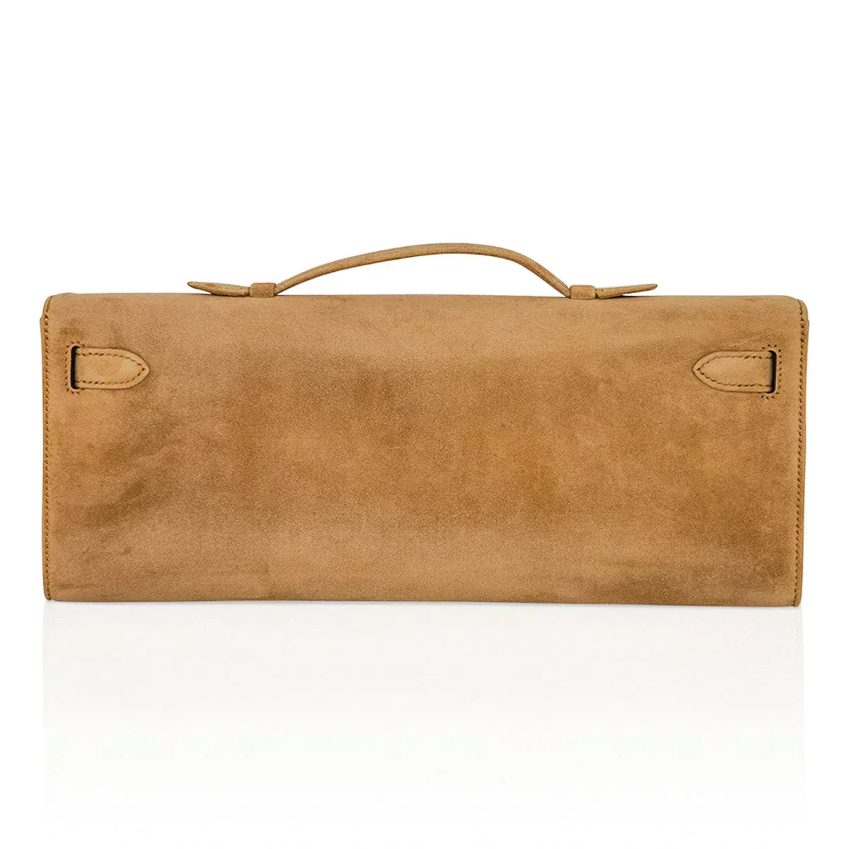 Limited Edition Kelly Cut Bag Ocre Doblis with Palladium Hardware